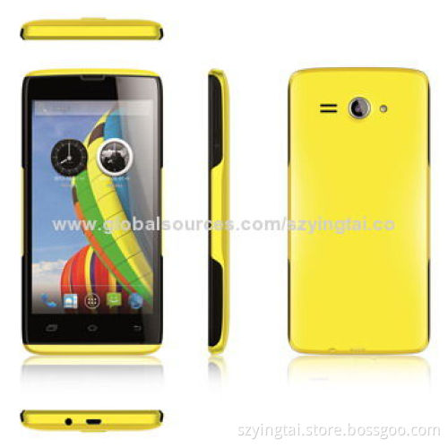 Android 4.2.2 3G Phones, MTK6572 Dual Core, 512MB+4GB Memory, GPRS, Wi-Fi, WAP, GPS Supported
